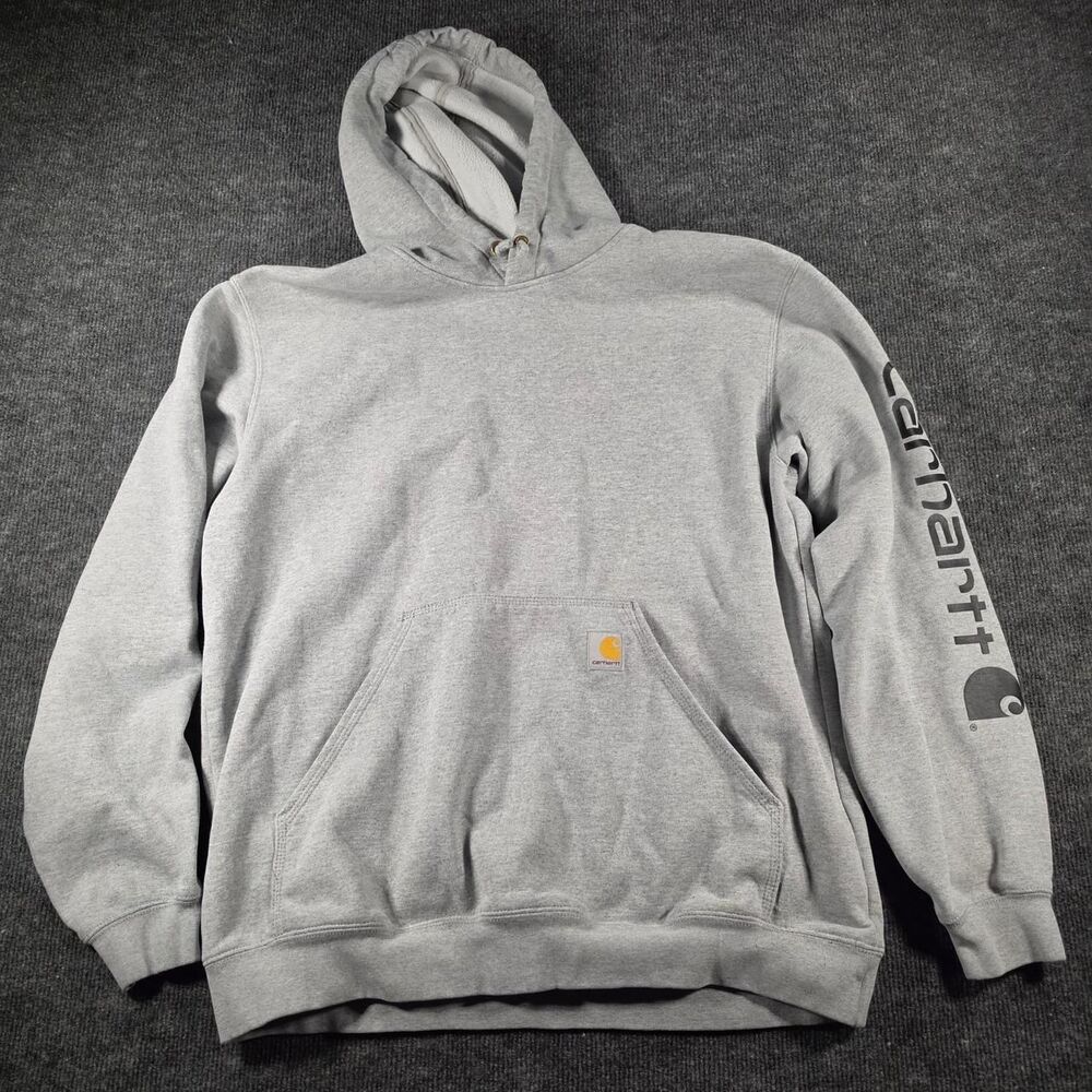 Carhartt Men's Grey Hoodie
